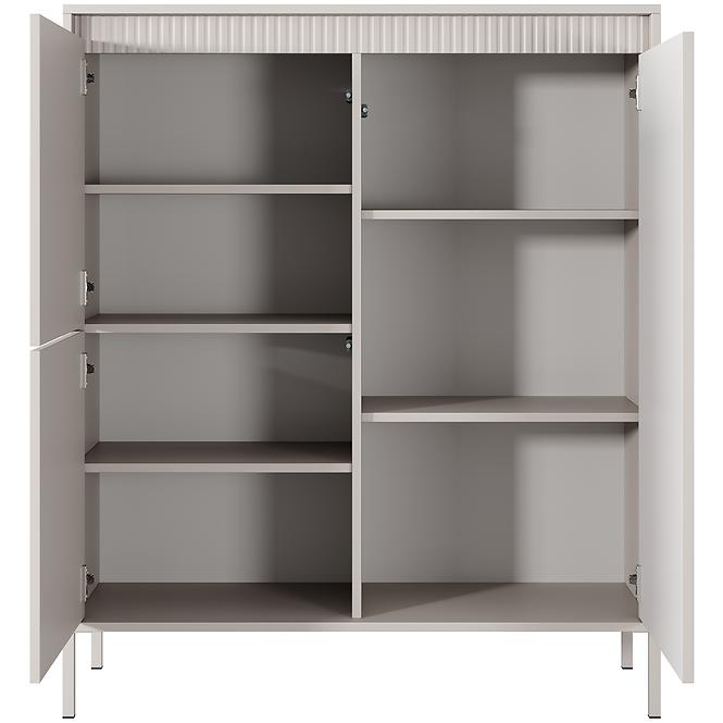 Kommode Senso A hoch 3D Beige