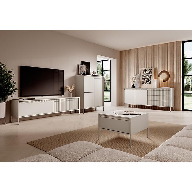 Kommode Senso B 153 2D3S Beige
