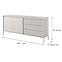 Kommode Senso C 187 2D3S Beige,2