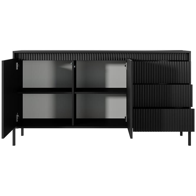 Kommode Senso B 153 2D3S Black