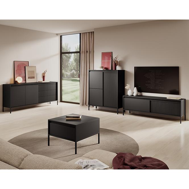Kommode Senso C 187 2D3S Black