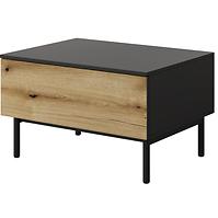 Couchtisch Lang G1S Schwarz /Eiche Evoke