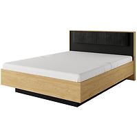 Bett Baltic C 160 Eiche Baltic/Schwarz