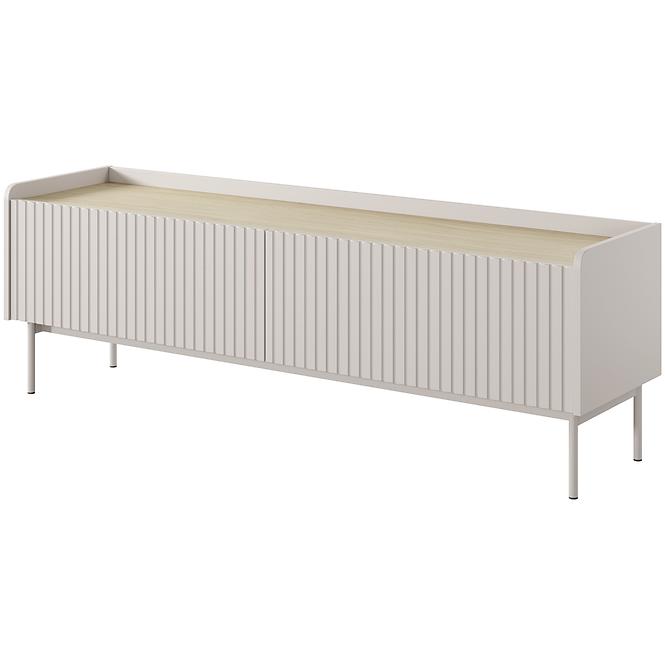 TV Tisch Level RTV D 153 2d Beige/Eiche Scandi 