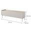 TV Tisch Level RTV D 153 2d Beige/Eiche Scandi ,2