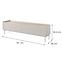 TV Tisch Level RTV E 181 2d Beige/Eiche Scandi ,2