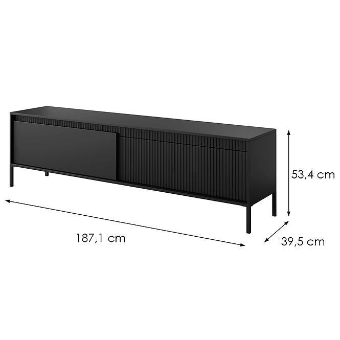 TV Tisch Senso RTV E 187 2d Black 