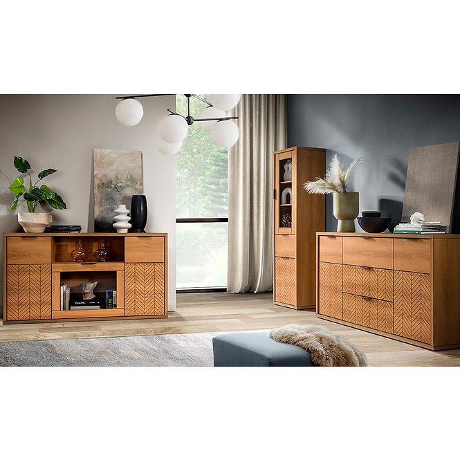 Bett 140x200 Fonti F12 Eiche Karamell