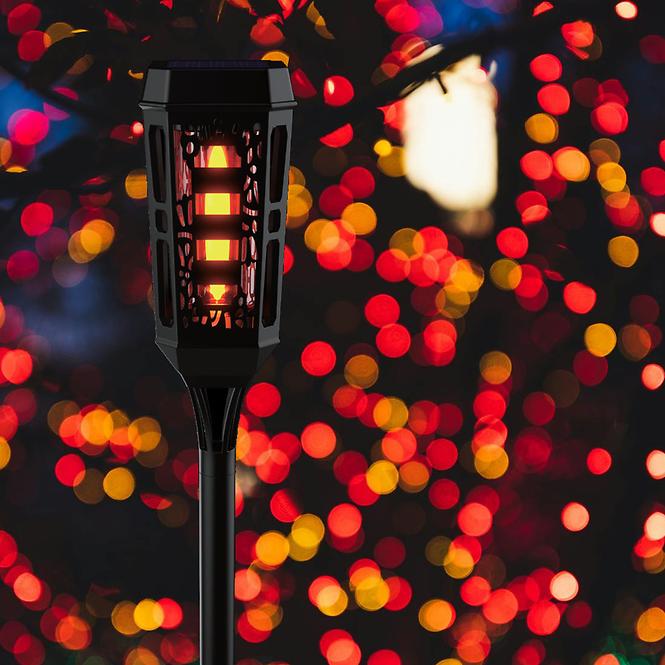45DS SOLÁRNÍ LAMPA 46810 FLAME BLACK