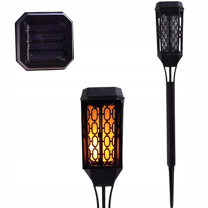 45DS SOLÁRNÍ LAMPA 46810 FLAME BLACK
