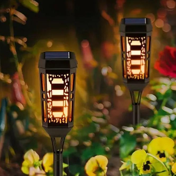 45DS SOLÁRNÍ LAMPA 46810 FLAME BLACK