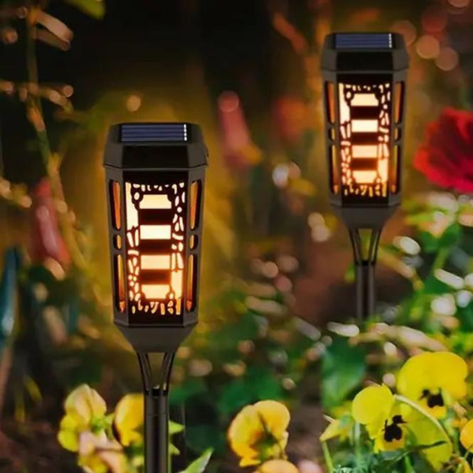 45DS SOLÁRNÍ LAMPA 46810 FLAME BLACK