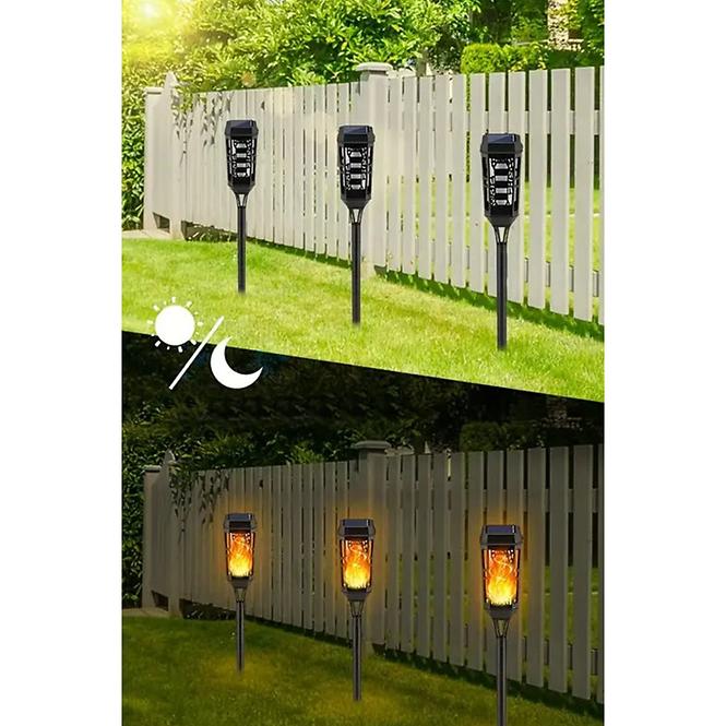 45DS SOLÁRNÍ LAMPA 46810 FLAME BLACK