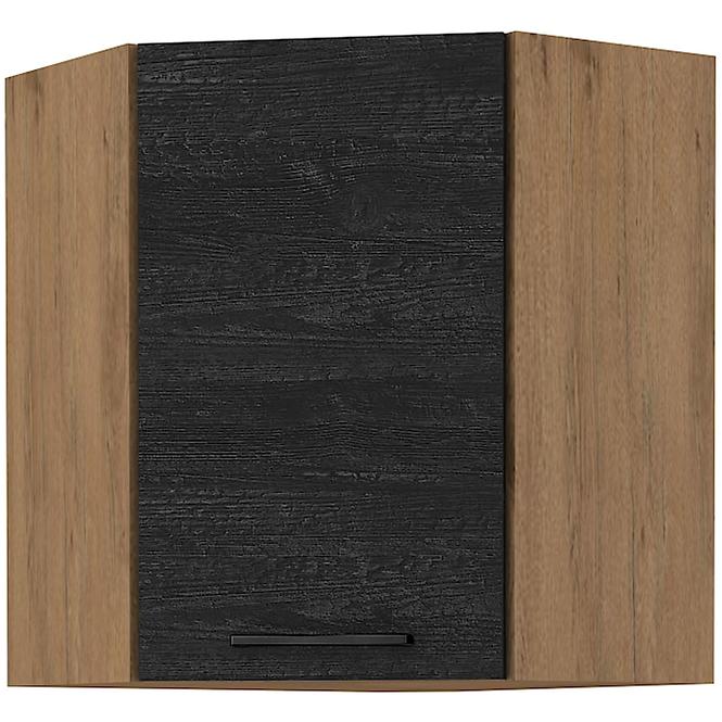 Küchenzeile VIGO DARK 60X60 GN-72 1F (45°)
