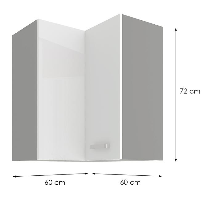 Küchenzeile BIANKA 60X60 GN-72 2F (90°)