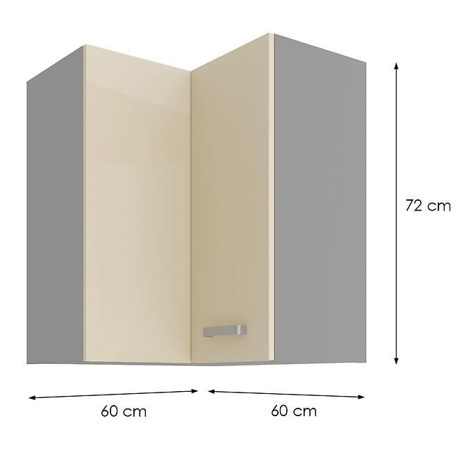 Küchenzeile KARMEN 60X60 GN-72 2F (90°)