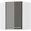 Küchenzeile LARA GREY 60X60 GN-72 1F (45°)