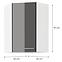 Küchenzeile LARA GREY 60X60 GN-90 1F (45°),2