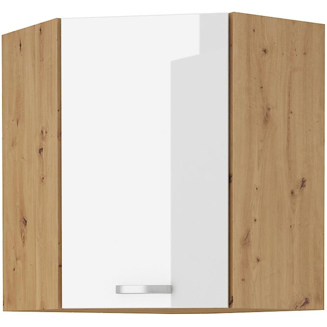 Küchenzeile ARTISAN WEISS 60X60 GN-72 1F (45°)