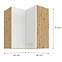 Küchenzeile ARTISAN WEISS 60X60 GN-72 2F (90°),2