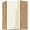 Küchenzeile ARTISAN CREME 60X60 GN-90 1F (45°)