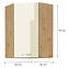 Küchenzeile ARTISAN CREME 60X60 GN-90 1F (45°),2