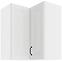 Küchenzeile STILO WEISS/WEISS 60X60 GN-72 2F (90°)