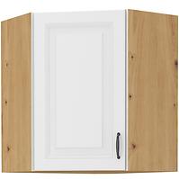 Küchenzeile STILO WEISS/ARTISAN 60X60 GN-72 1F (45°)