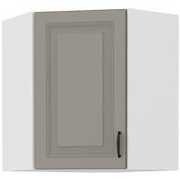 Küchenzeile STILO CLAYGREY/WEISS 60X60 GN-72 1F (45°)