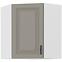 Küchenzeile STILO CLAYGREY/WEISS 60X60 GN-72 1F (45°)