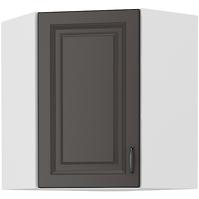 Küchenzeile STILO Graphit/WEISS 60X60 GN-72 1F (45°)