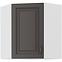 Küchenzeile STILO Graphit/WEISS 60X60 GN-72 1F (45°)