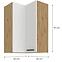 Küchenzeile LUNA WEISS/ARTISAN 60X60 GN-90 2F (90°),2