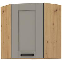 Küchenzeile LUNA CLAYGREY/ARTISAN 60X60 GN-72 1F (45°)
