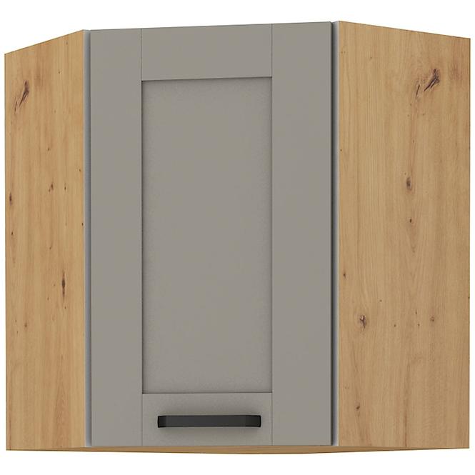 Küchenzeile LUNA CLAYGREY/ARTISAN 60X60 GN-72 1F (45°)