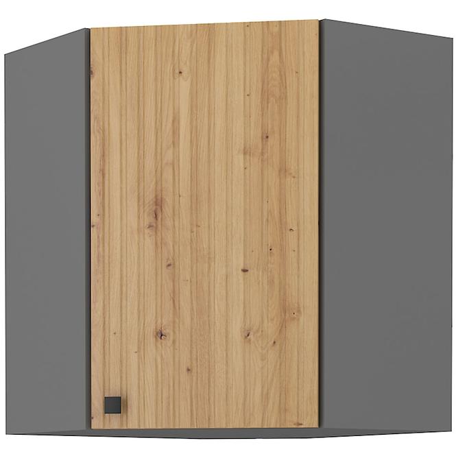 Küchenzeile AVA ARTISAN/Antracyt 60X60 GN-72 1F (45°)