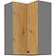 Küchenzeile AVA ARTISAN/Antracyt 60X60 GN-90 2F (90°)
