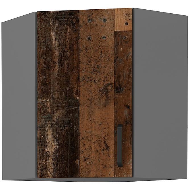 Küchenzeile TESSA OLDSTYLE WOOD 60X60 GN-72 1F (45°)