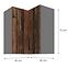 Küchenzeile TESSA OLDSTYLE WOOD 60X60 GN-72 2F (90°),2