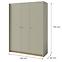Schrank Alessio AE1 3D Eukalyptus V/Eiche Baltic,2