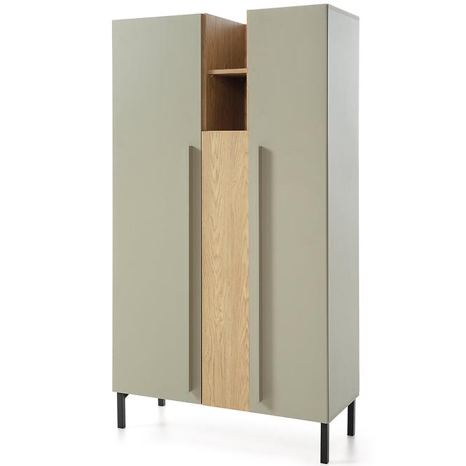 Vitrina Sergio SE5  2D Eukalyptus/Eiche Baltic