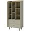 Vitrina Alessio AE6 2S Eukalyptus V/Eiche Baltic