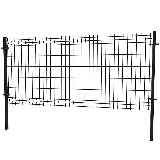 Einstabmattenzaun 3D 1,23/2,5 m 7063476