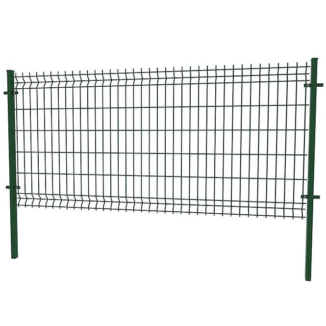 Einstabmattenzaun 3D 1,23/2,5 m 7068357