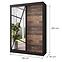 Schrank Vena 138 Schwarz + Old Style,2