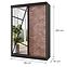 Schrank Vena 138 Graphit Antracyt + Art Deco,2