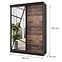 Schrank Vena 138 Graphit Antracyt + Old Style,2