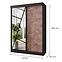 Schrank Vena 167 Schwarz + Art Deco,2