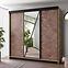 Schrank Vena 200 Eiche Craft Golden + Art Deco,3