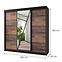 Schrank Vena 200 Graphit Antracyt + Old Style,2